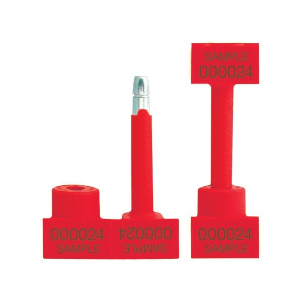 Bsc Preferred 1-1/4'' Red Bolt Seals, 50PK BUY03998810 - main